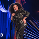 Michelle Buteau had a sequin wedgie at her comedy special taping